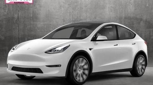 TESLA MODEL Y 2021 5YJYGDEE9MF065768 image